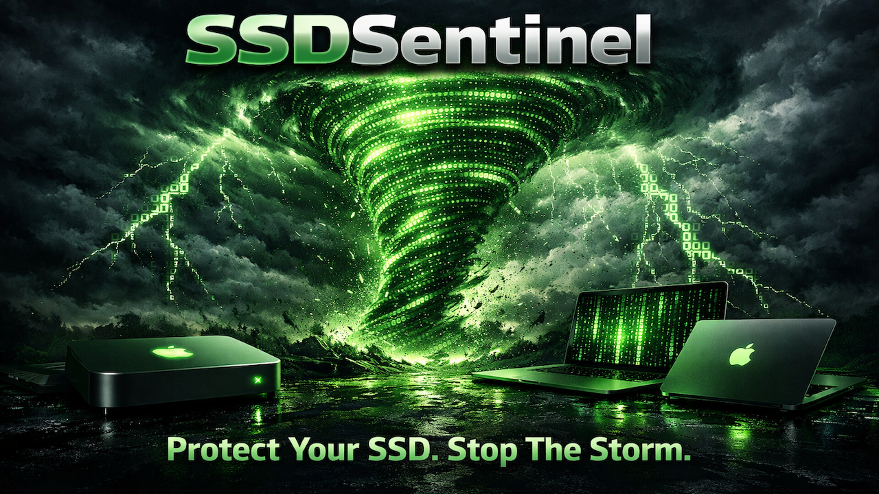 SSDSentinel - macOS SSD Health & Log Storm Monitor